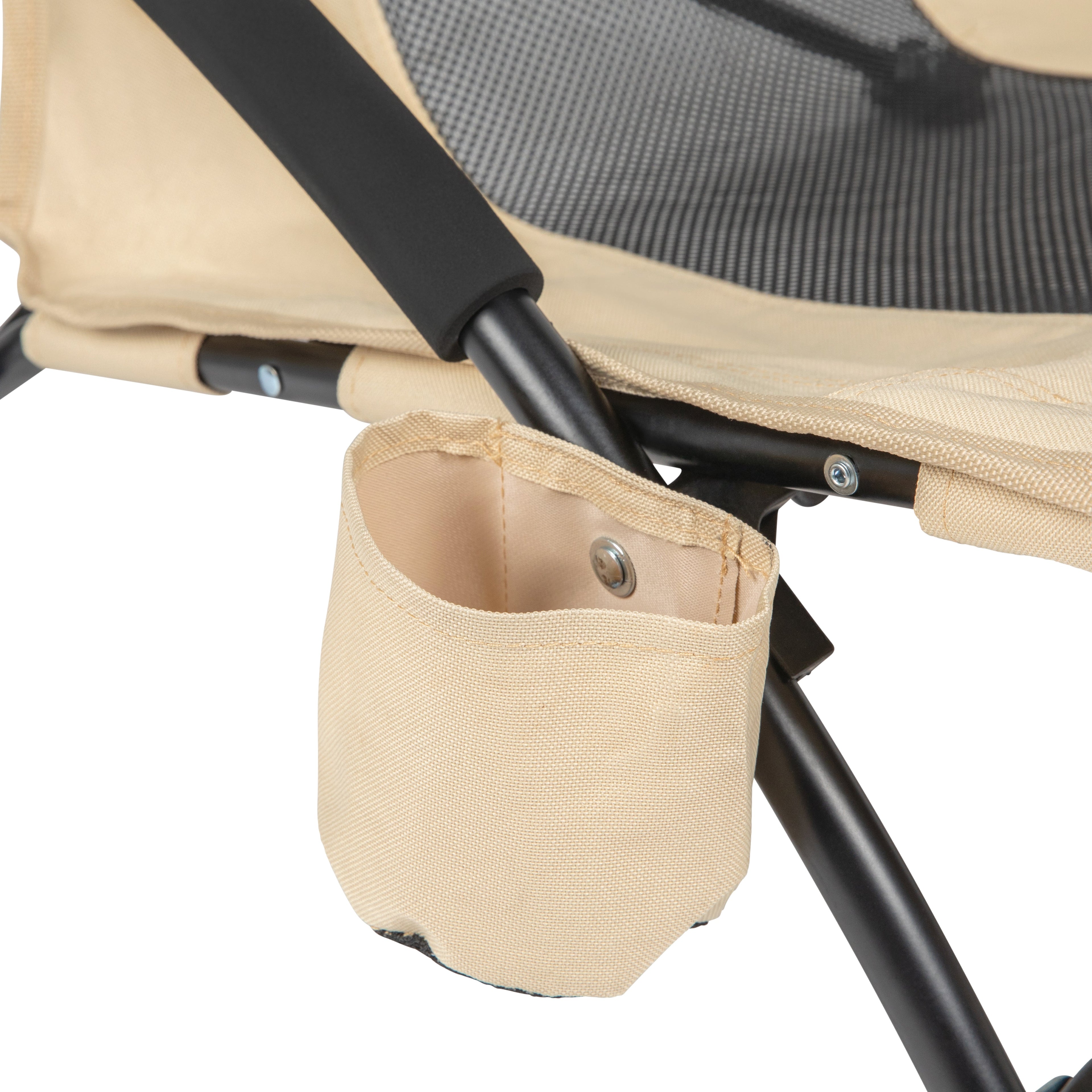 VirtuFit Chaise de plage pliable - Beige