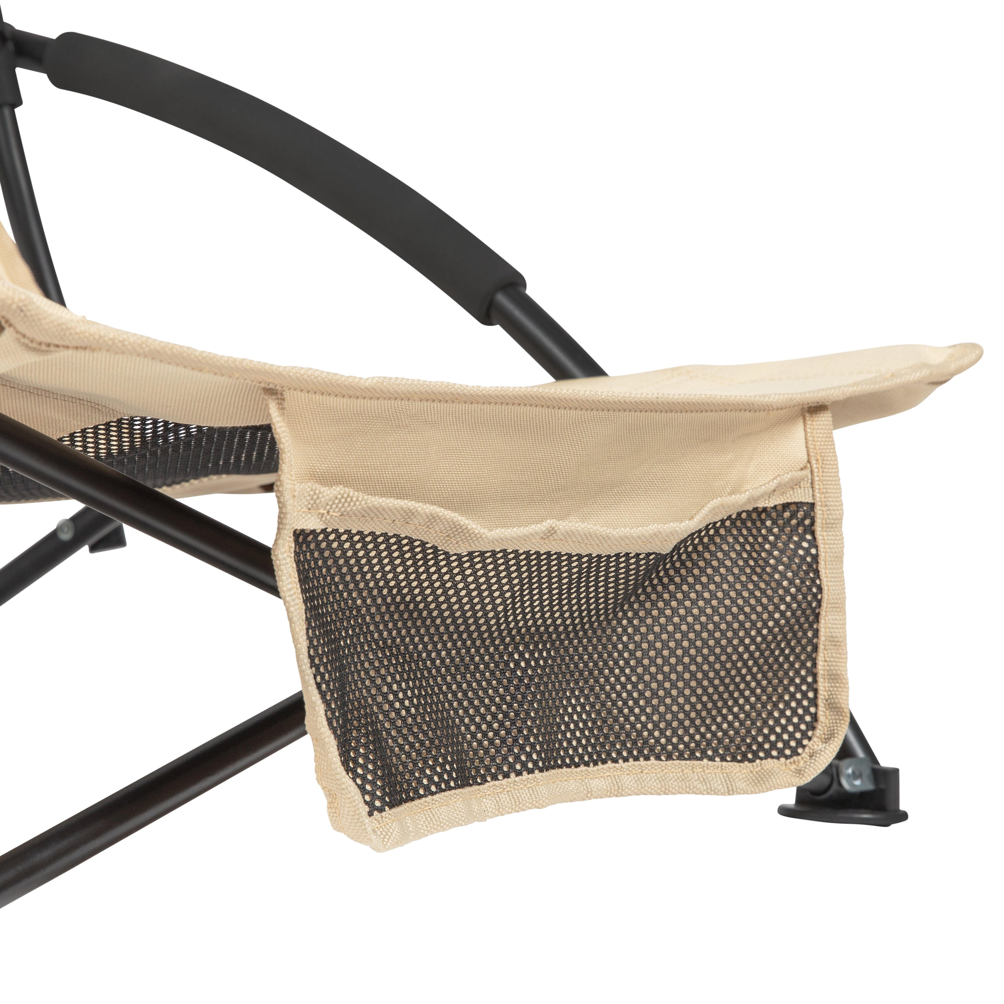 VirtuFit Chaise de plage pliable - Beige