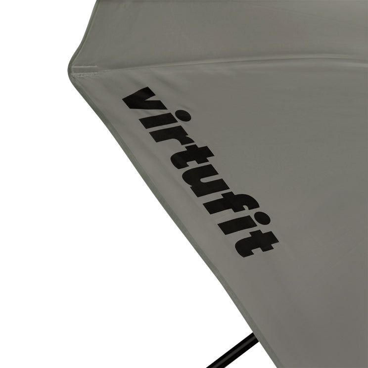 VirtuFit Parasol de plage - Windbreak - 180 cm - Gris - Tweedekans