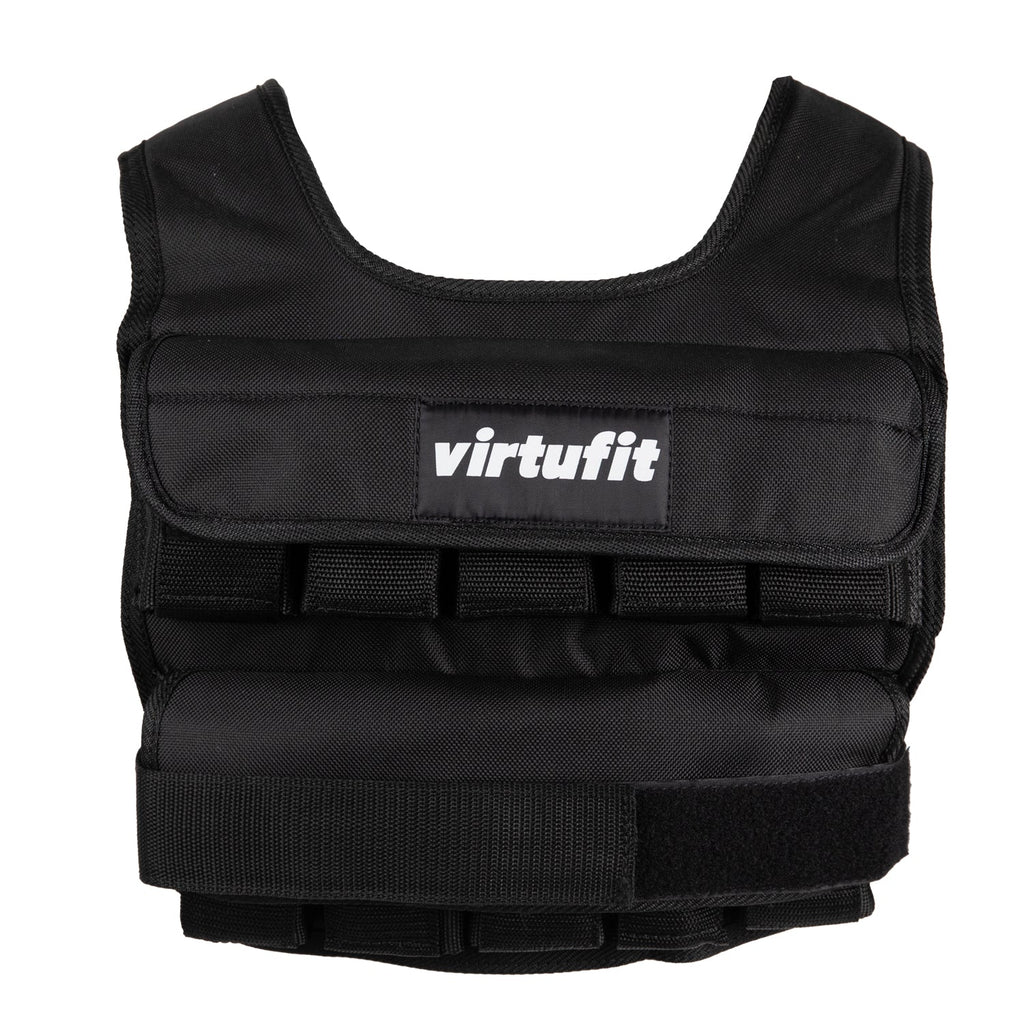 VirtuFit Verstelbaar Gewichtsvest Pro - 10 kg - Zwart - Tweedekans