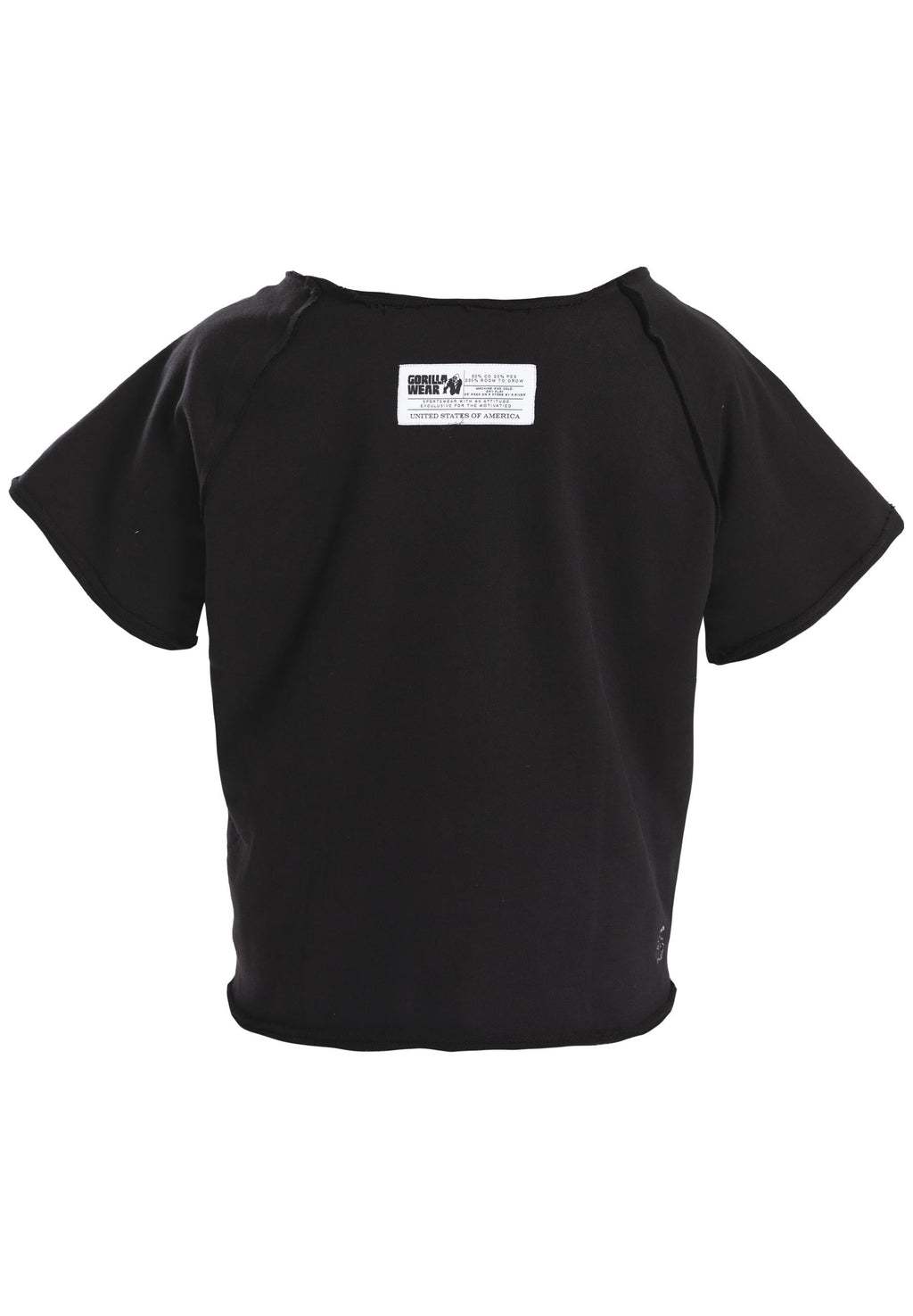 Gorilla Wear Classic Work Out Top - Noir/Or
