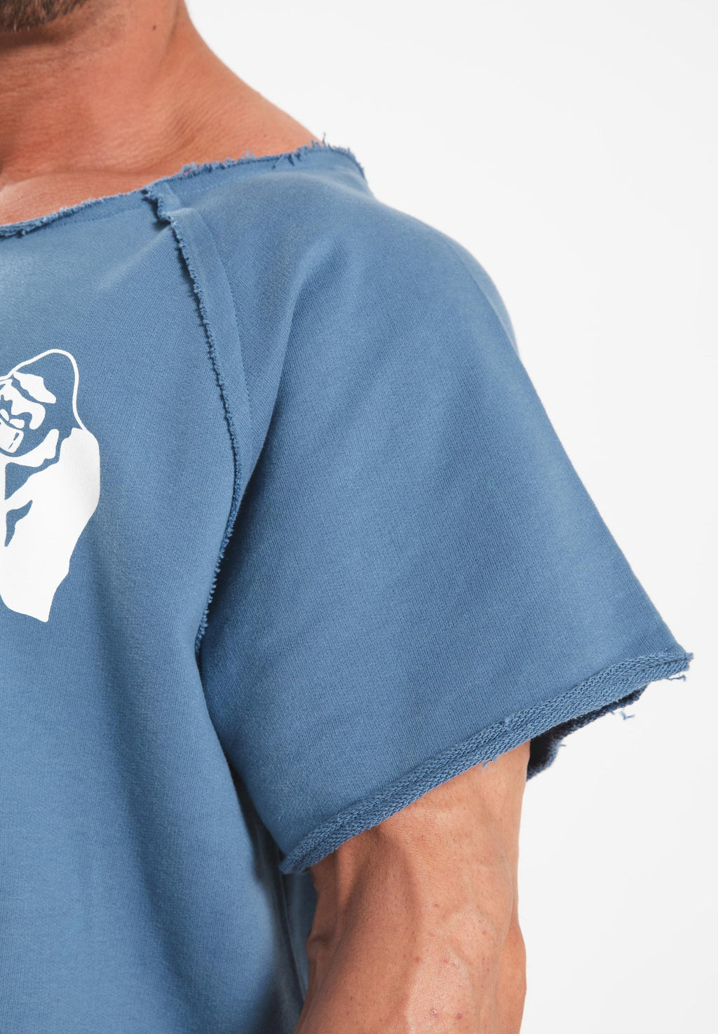 Gorilla Wear Classic Work Out Top - Coronet Bleu