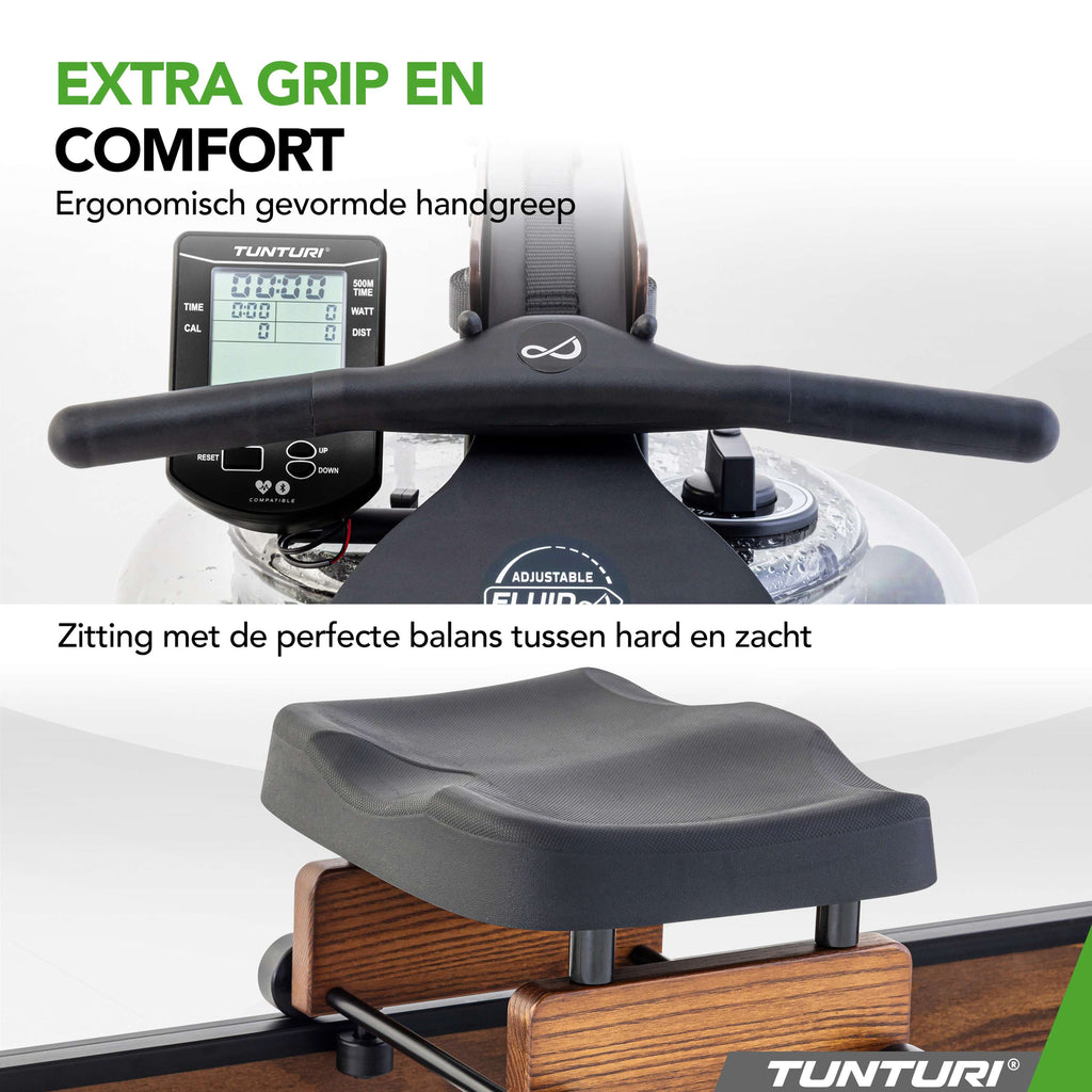 Tunturi signature R90W Rameur - Rower by Fluid