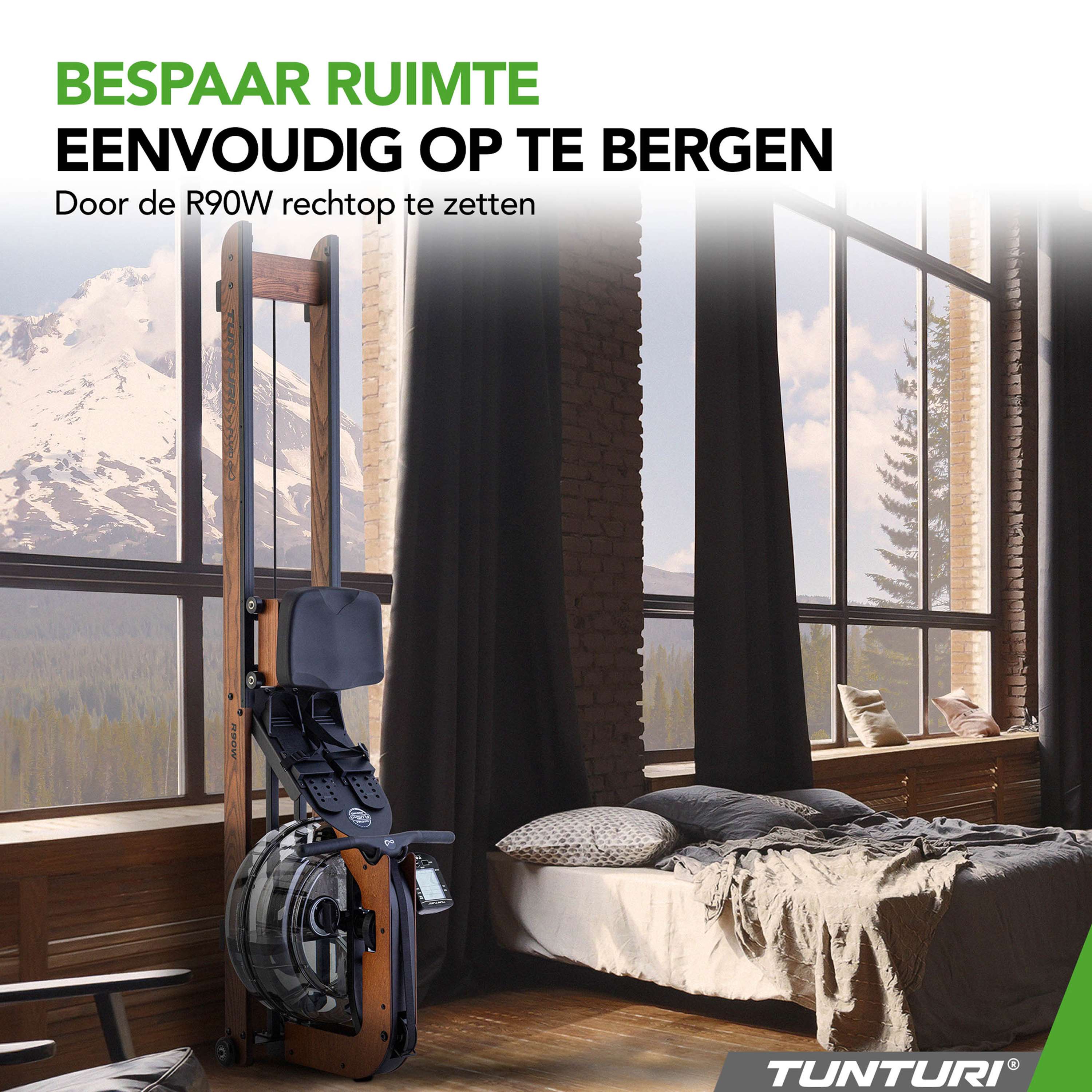 Tunturi signature R90W Rameur - Rower by Fluid