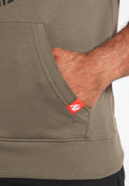 Gorilla Wear Marshall Sweat à Capuche Sans Manche - Verte Armée