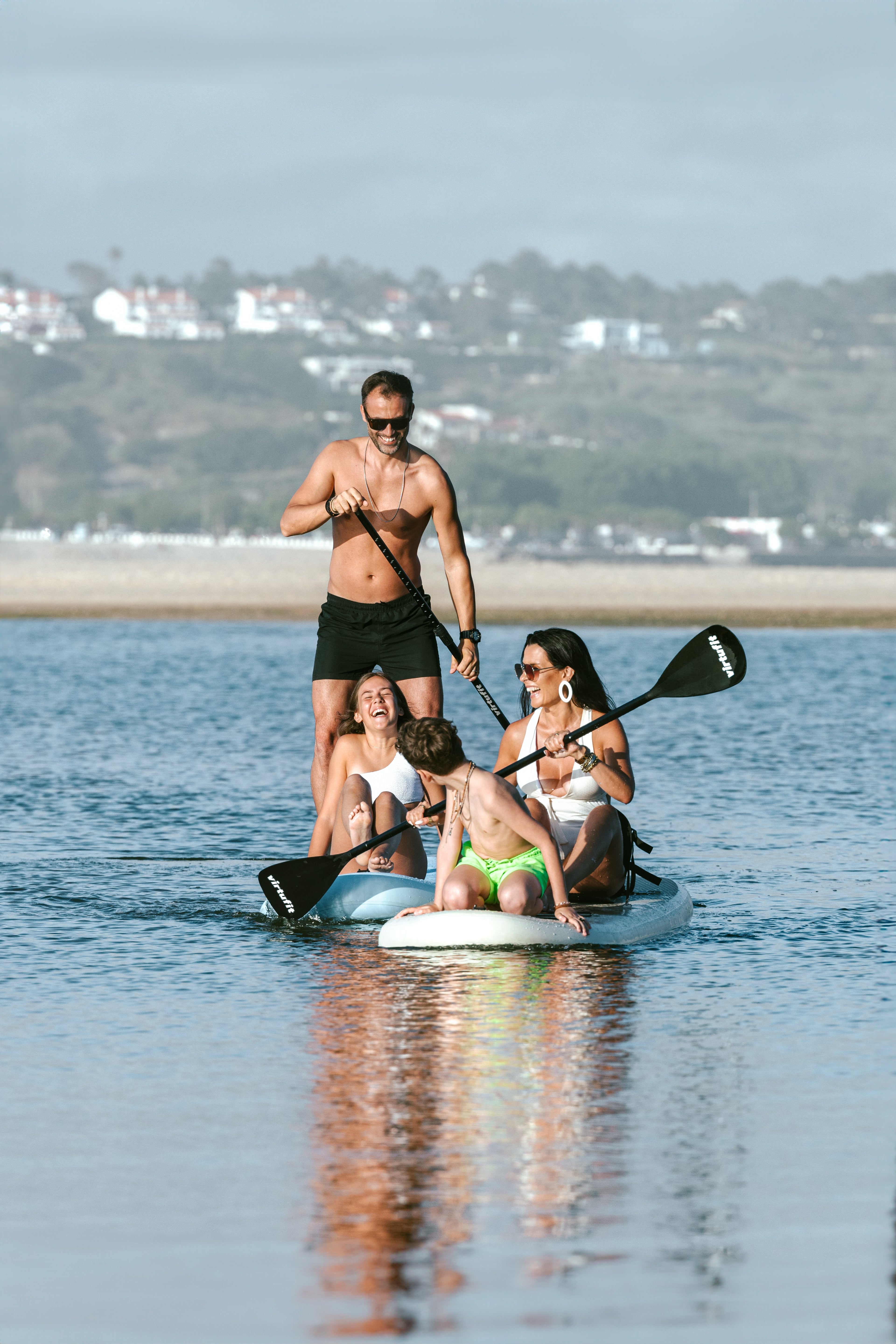VirtuFit Supboard Cruiser 305 - Turquoise - Avec siège Kayak, accessoires et sac de transport