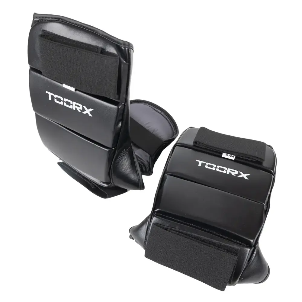 Toorx Fitness Protège-tibias PU - avec Protège-pieds - L/XL