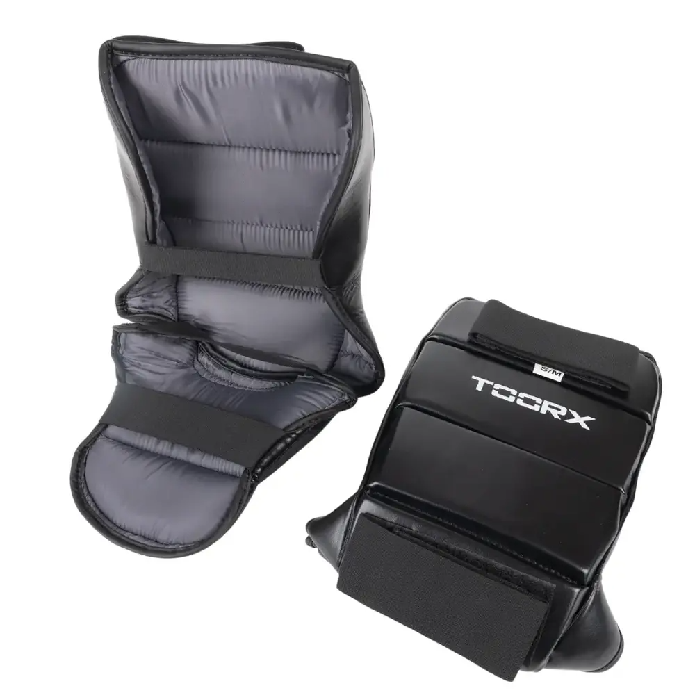 Toorx Fitness Protège-tibias PU - avec Protège-pieds - L/XL