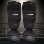 Toorx Fitness Protège-tibias PU - avec Protège-pieds - L/XL