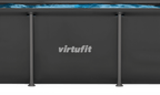 VirtuFit Rechthoekig Zwembad - 260 x 180 cm - Inclusief Filterpomp - Tweedekans