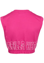 Gorilla Wear Albion Oversized Crop Top - Rose