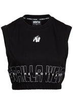 Gorilla Wear Albion Oversized Crop Top - Noir