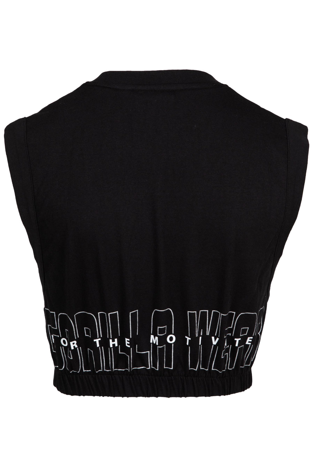 Gorilla Wear Albion Oversized Crop Top - Noir