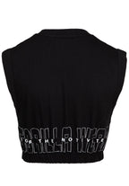Gorilla Wear Albion Oversized Crop Top - Noir