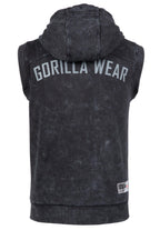 Gorilla Wear Silverdale Mouwloze Hoodie - Zwart