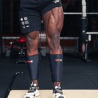 Gorilla Wear Manchons pour Mollets - Noir