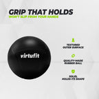 VirtuFit Medicijnbal Pro - Medicine Ball - 4 kg - Rubber - Zwart