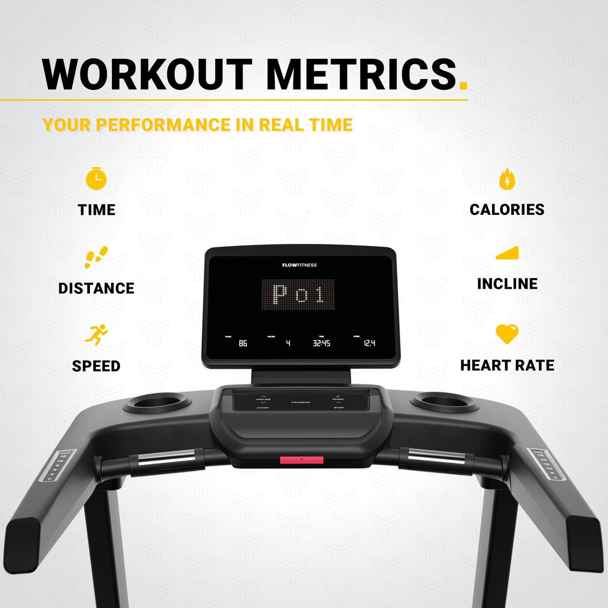 Flow Fitness DTM2500i - Tapis de course