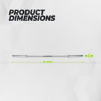 VirtuFit Olympic Dumbbell Bar - 50 mm - 180 cm