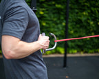 Poignée de la sangle de résistance Muscle Power