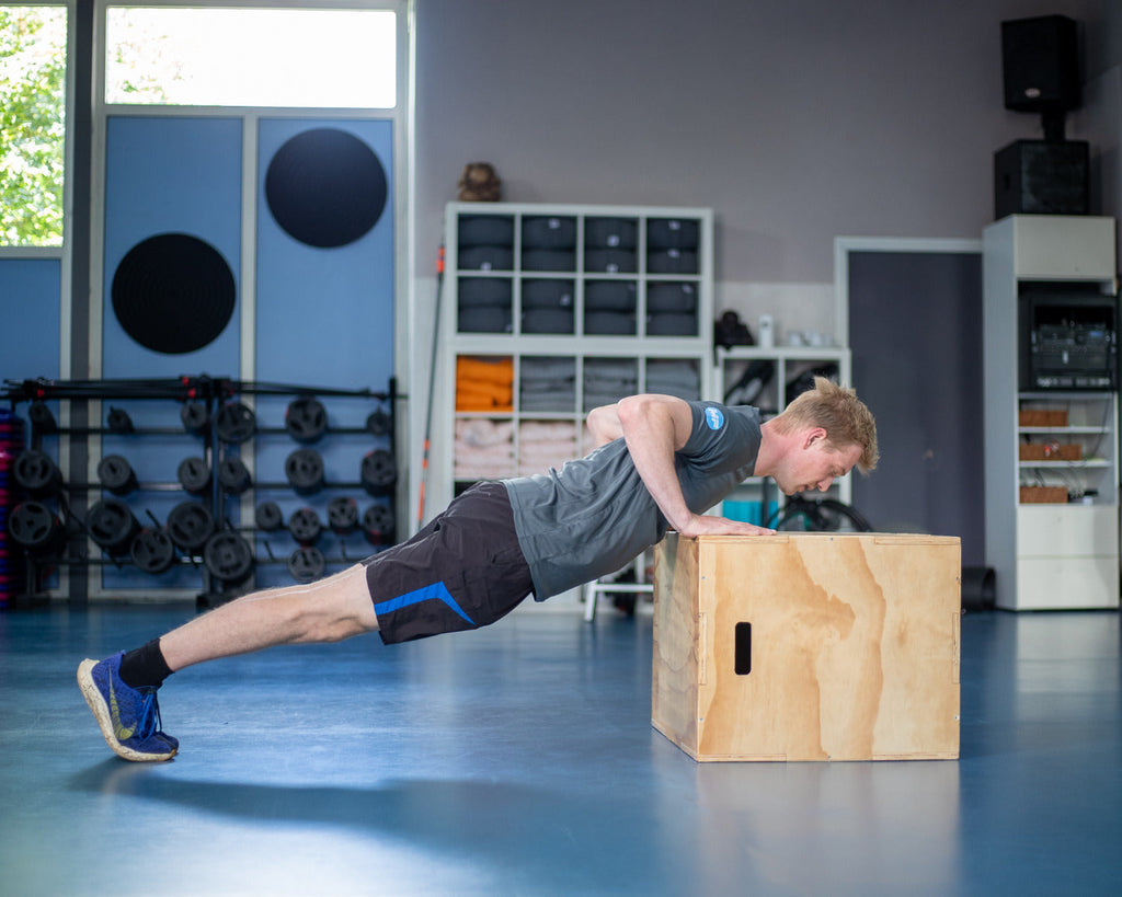 Muscle Power Wooden Plyo Box