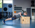 Muscle Power Wooden Plyo Box
