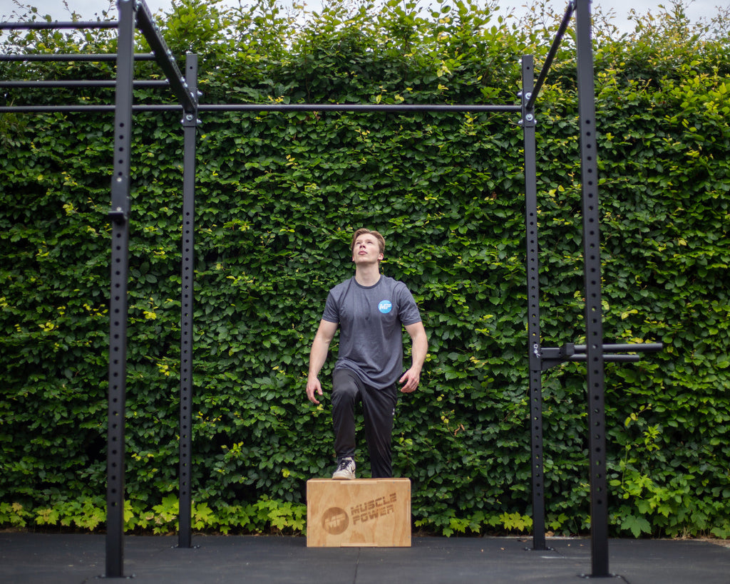 Muscle Power Wooden Plyo Box Petite