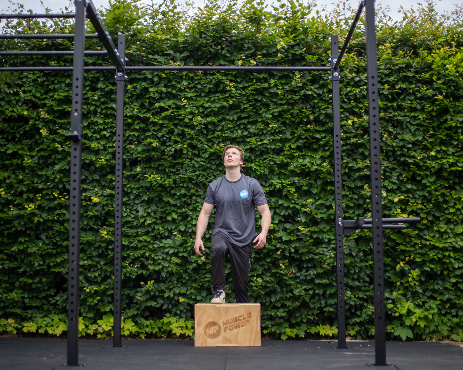 Muscle Power Wooden Plyo Box Petite