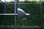Muscle Power Olympische Halterschijf met Handgrepen - Rubber - 5 kg