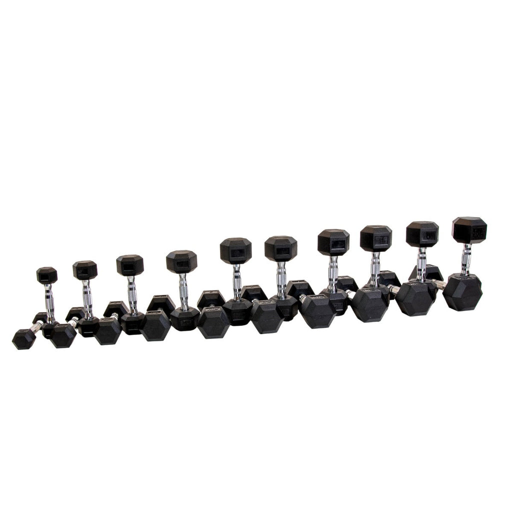 Muscle Power Hexa Dumbbell - Per Stuk - 42,5 kg - In gebruik