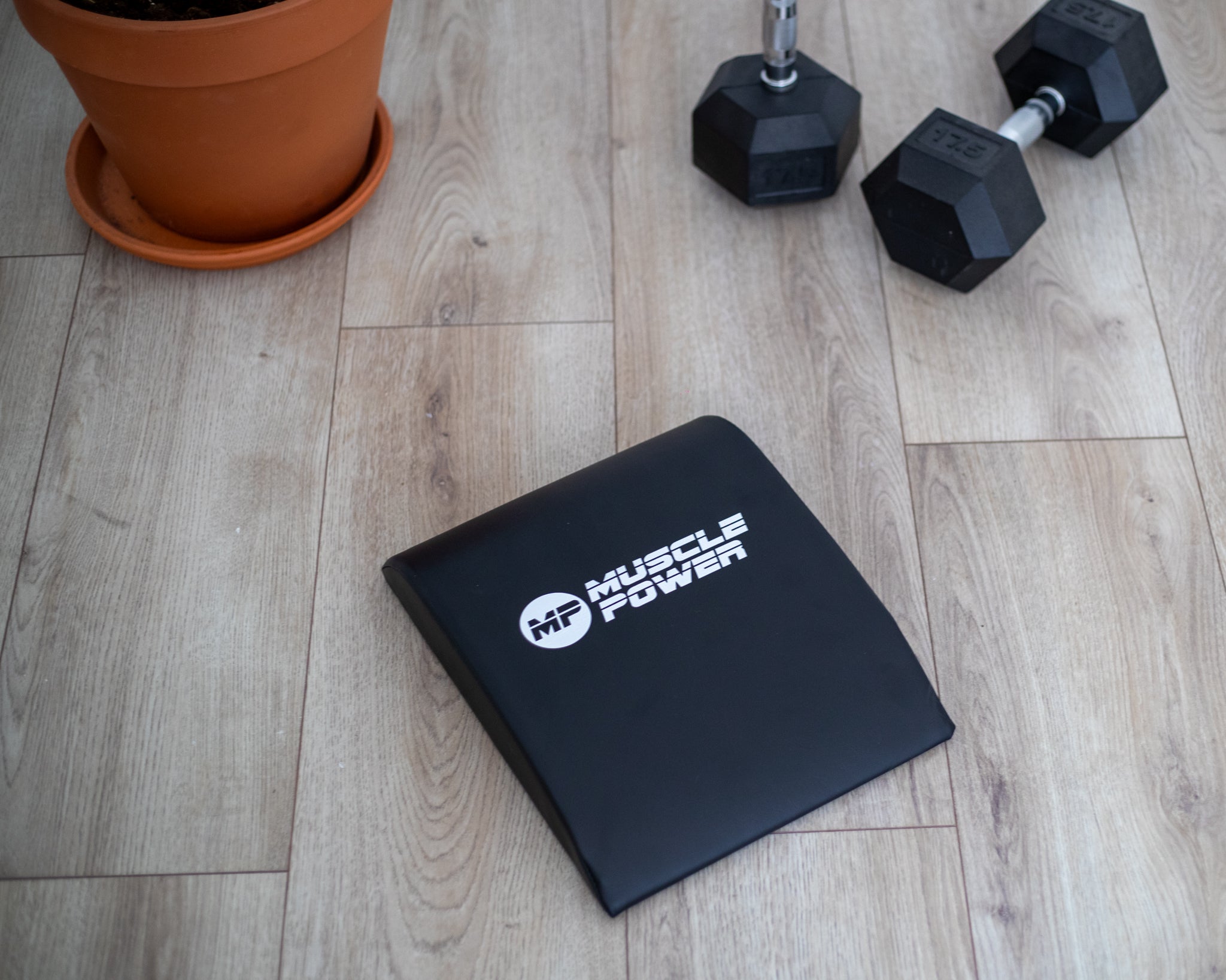Muscle Power Tapis Abdominal - Ab Mat - Noir