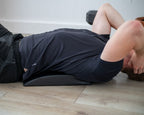 Muscle Power Tapis Abdominal - Ab Mat - Noir
