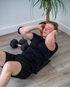 Muscle Power Tapis Abdominal - Ab Mat - Noir