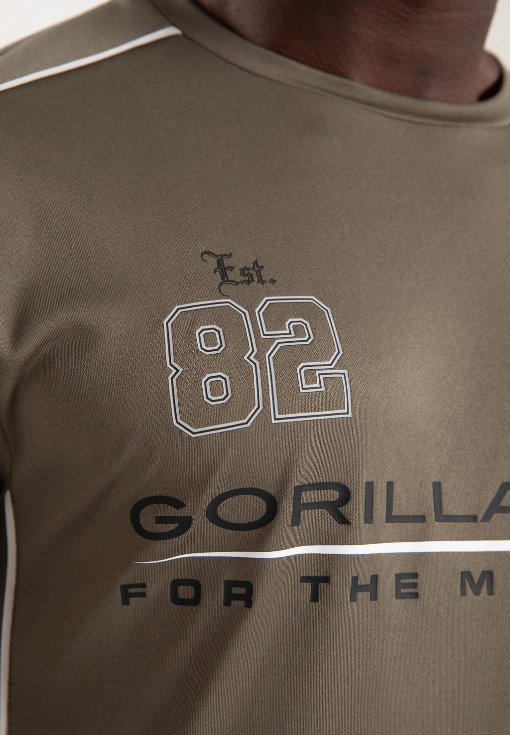 Gorilla Wear Broxton T-shirt - Vert Armée