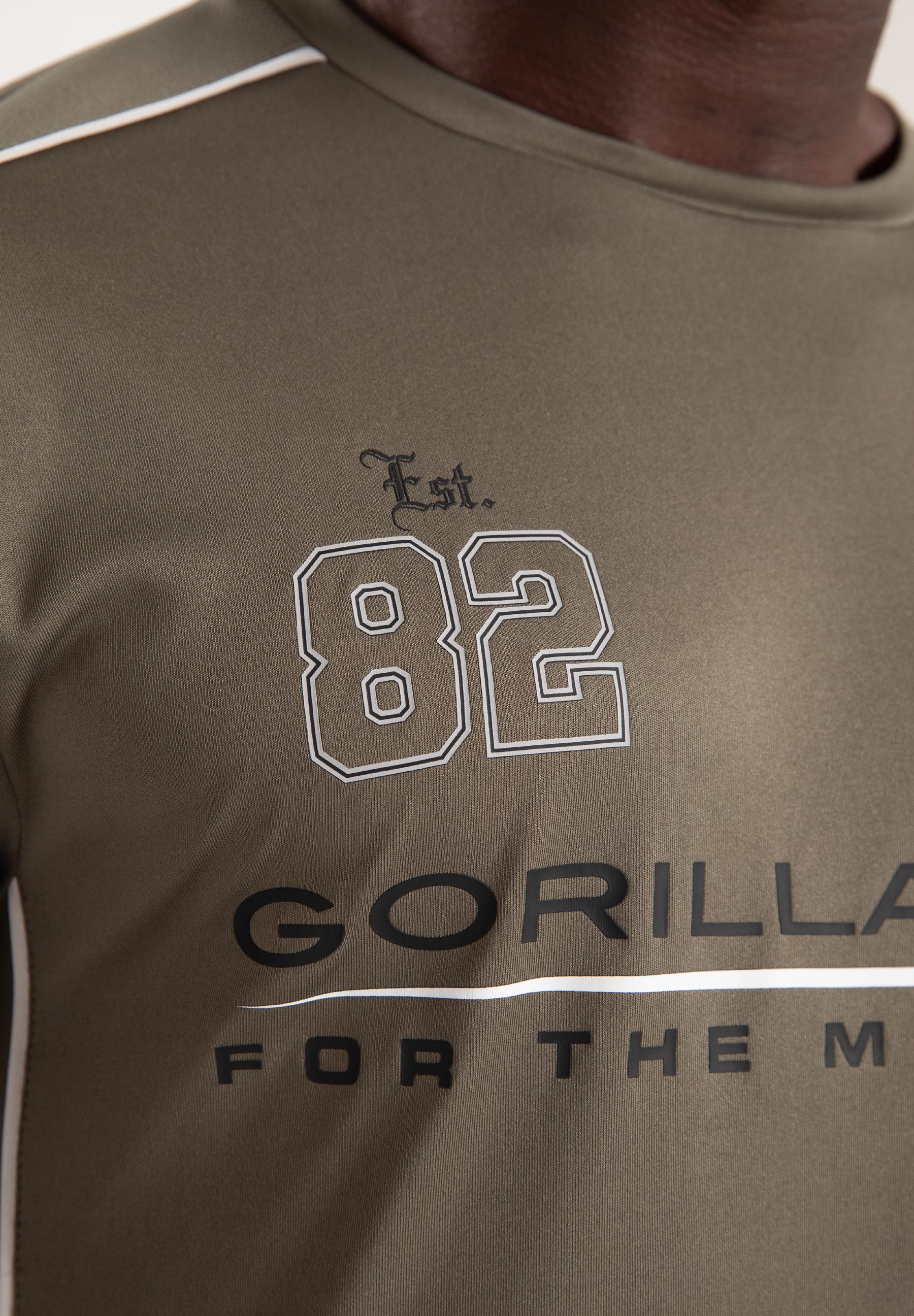 Gorilla Wear Broxton T-shirt - Vert Armée