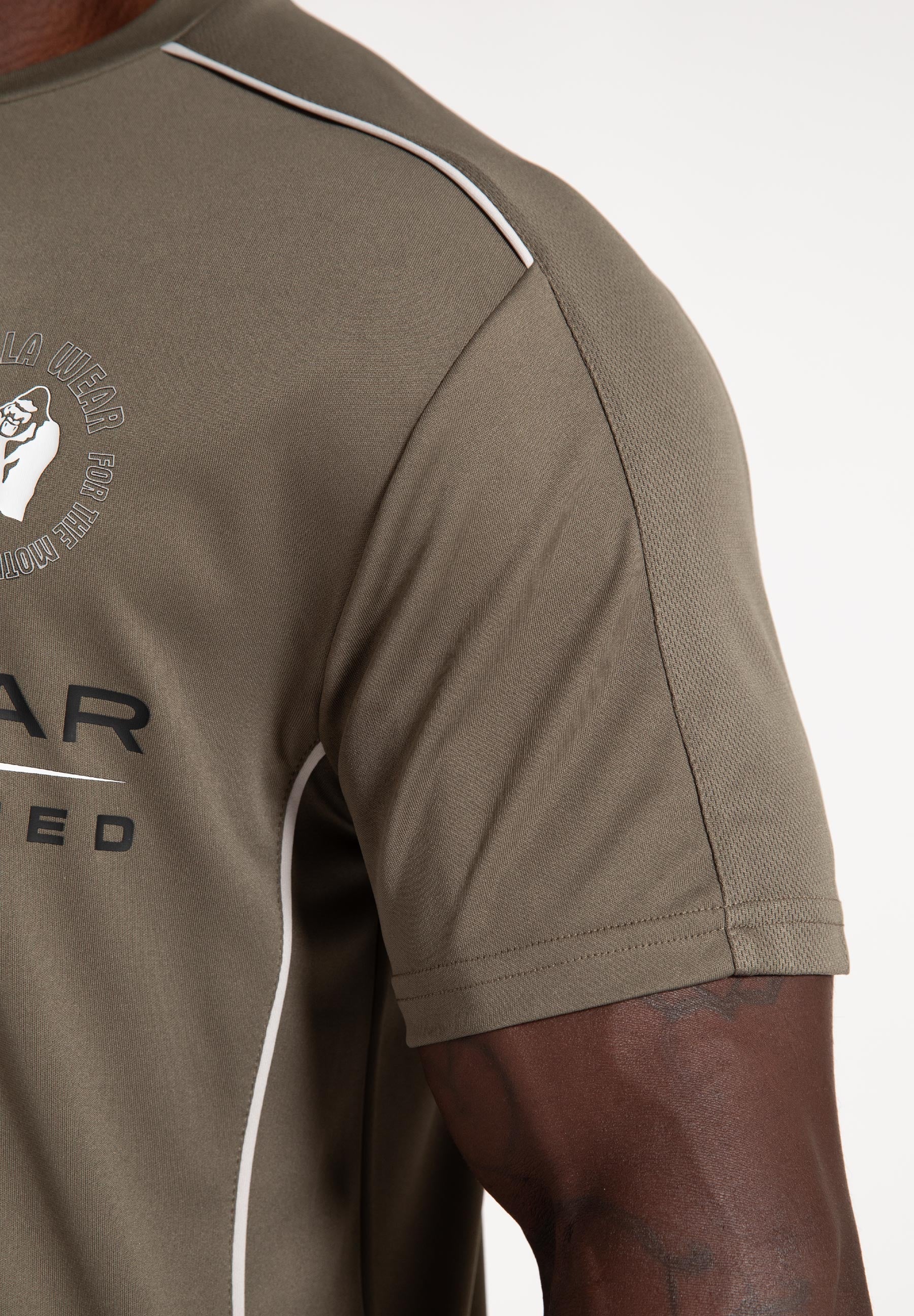 Gorilla Wear Broxton T-shirt - Vert Armée
