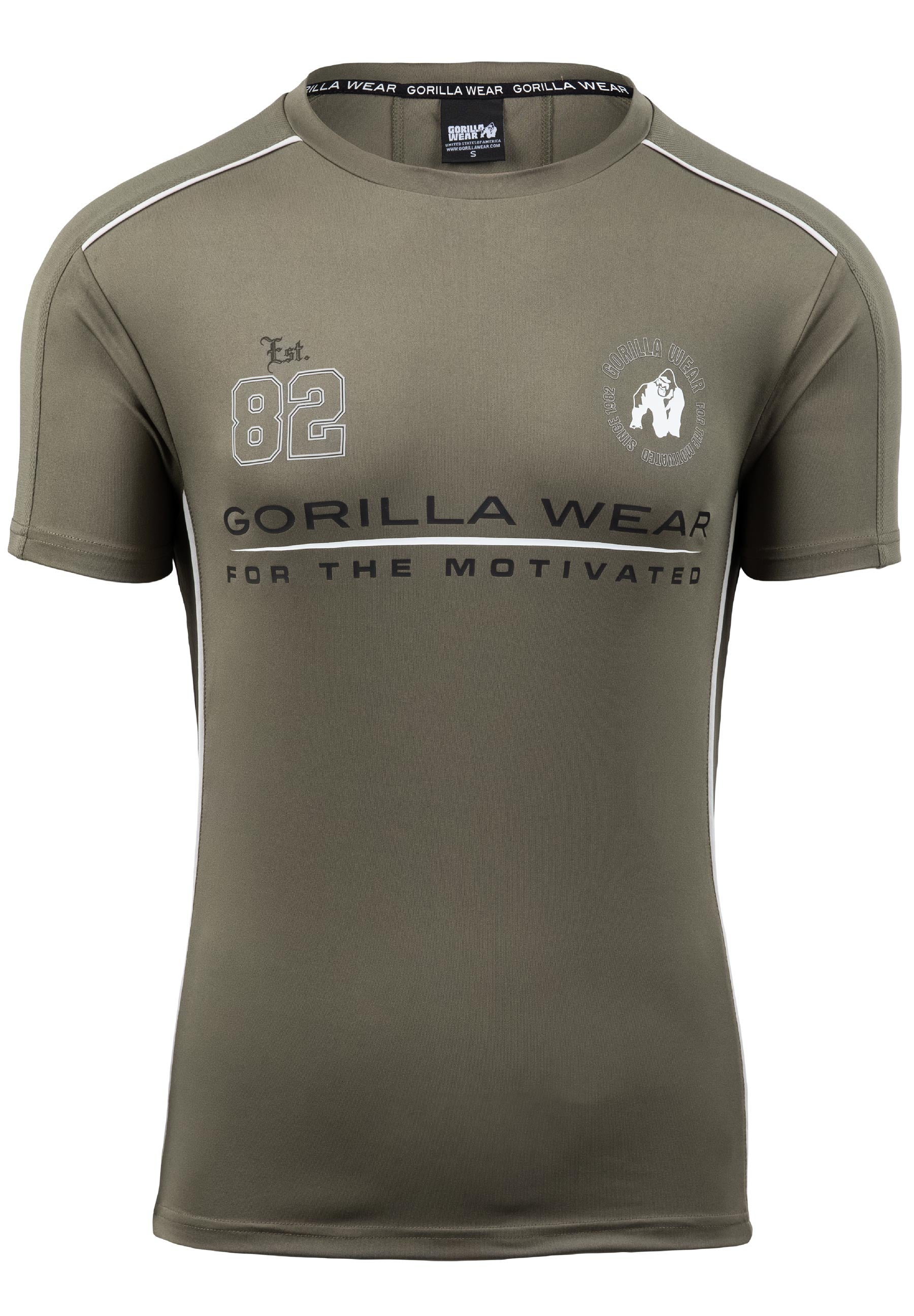 Gorilla Wear Broxton T-shirt - Vert Armée