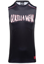 Gorilla Wear Clayton Tank Top - Noir/Rouge