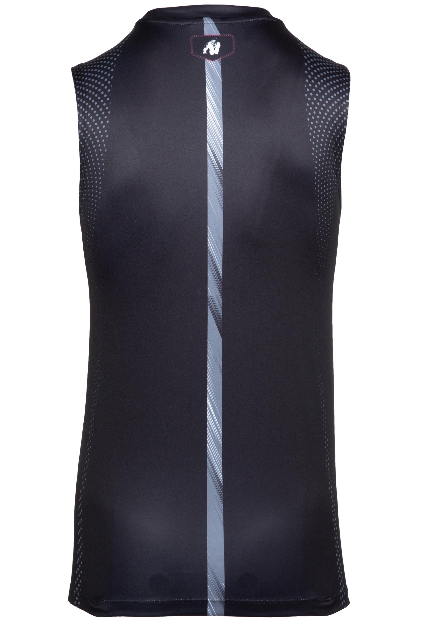 Gorilla Wear Clayton Tank Top - Noir/Rouge