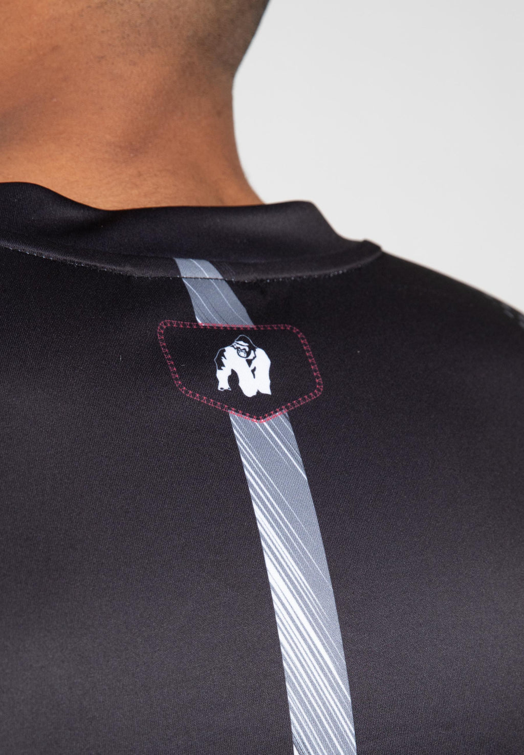 Gorilla Wear Clayton T-Shirt - Noir/Rouge