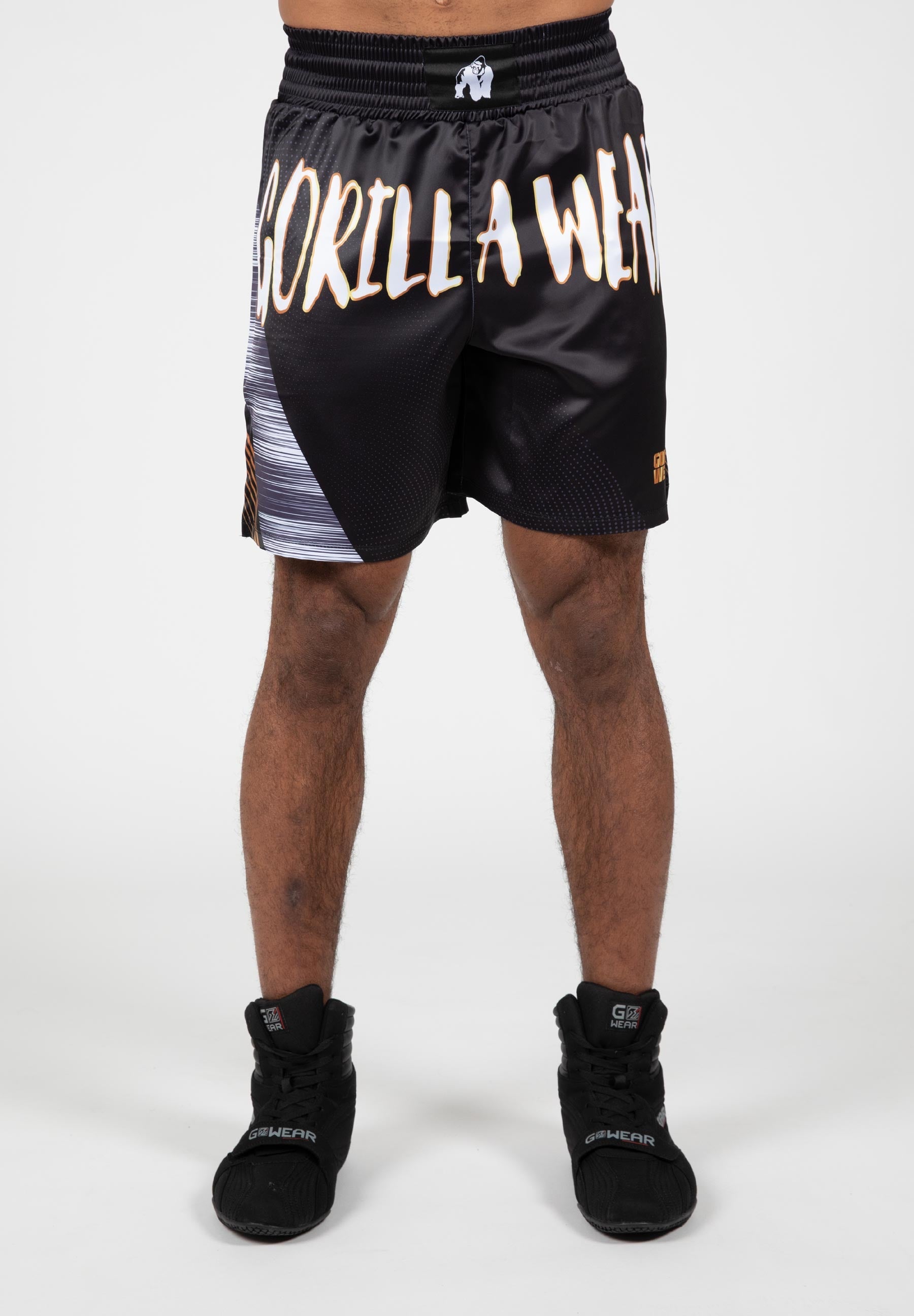 Gorilla Wear Clayton Shorts de Boxe - Noir/Or