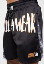 Gorilla Wear Clayton Shorts de Boxe - Noir/Or