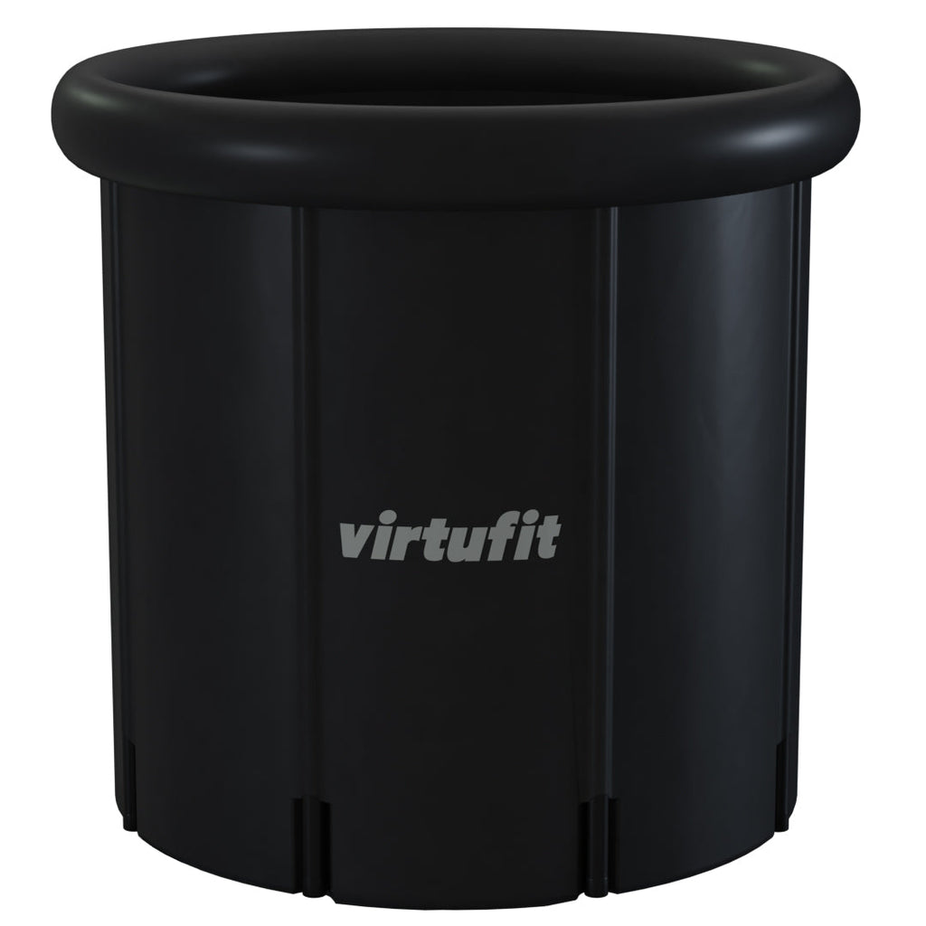 VirtuFit Bain de glace XXL - 375 litres - Anthracite - Accessoires inclus - Deuxième Chance