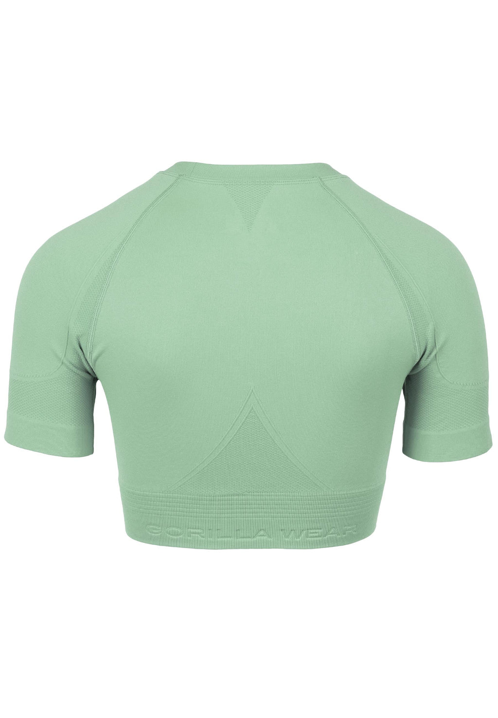 Gorilla Wear Whitney Seamless Crop Top - Vert