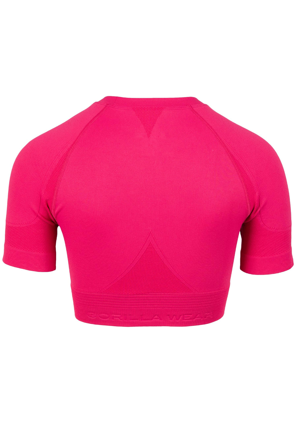 Gorilla Wear Whitney Seamless Crop Top - Rose