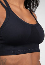 Gorilla Wear Whitney Seamless Brassière de Sport - Noir