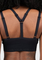 Gorilla Wear Whitney Seamless Brassière de Sport - Noir