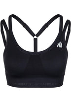 Gorilla Wear Whitney Seamless Brassière de Sport - Noir