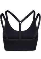 Gorilla Wear Whitney Seamless Brassière de Sport - Noir