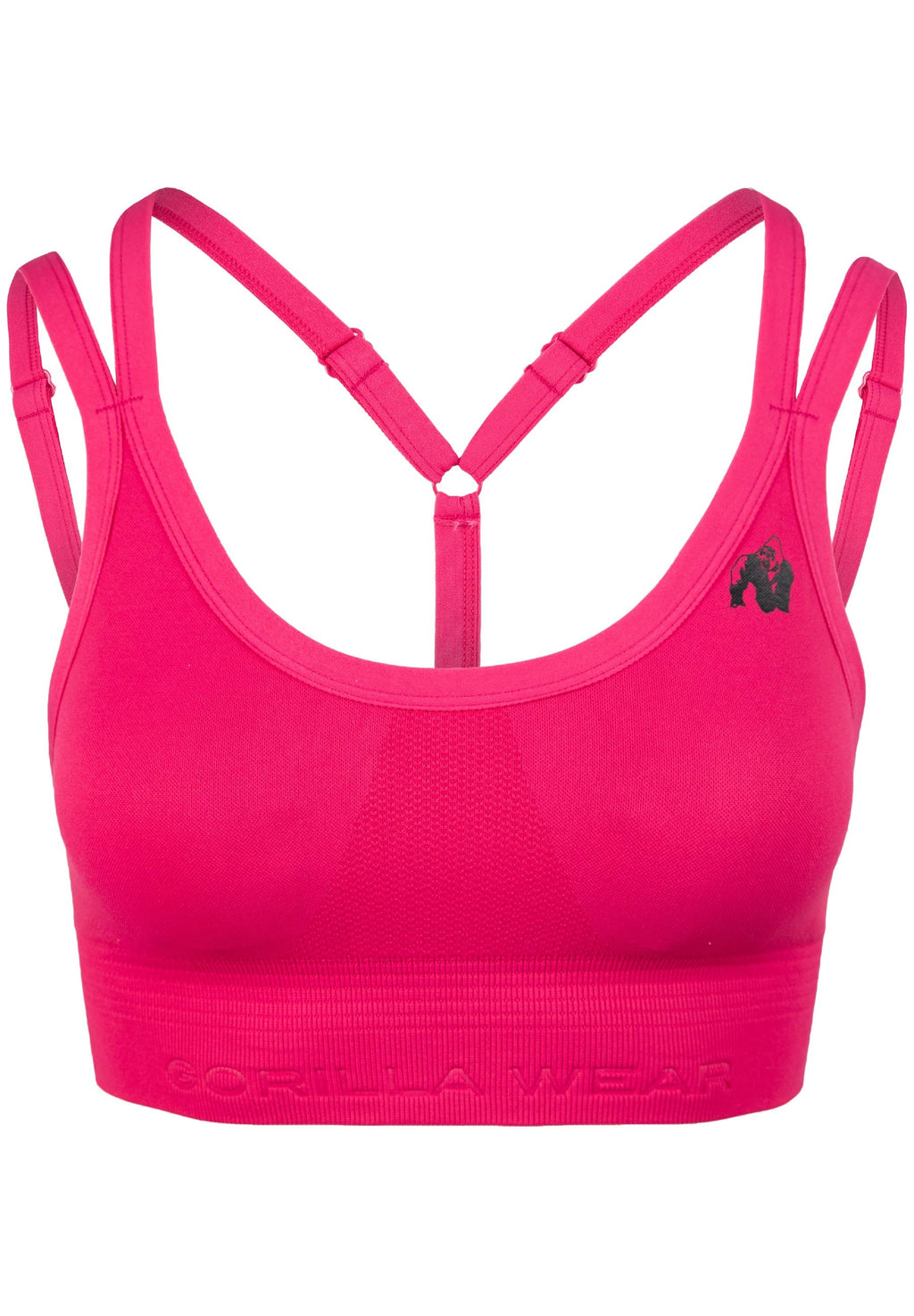 Gorilla Wear Whitney Seamless Brassière de Sport - Rose